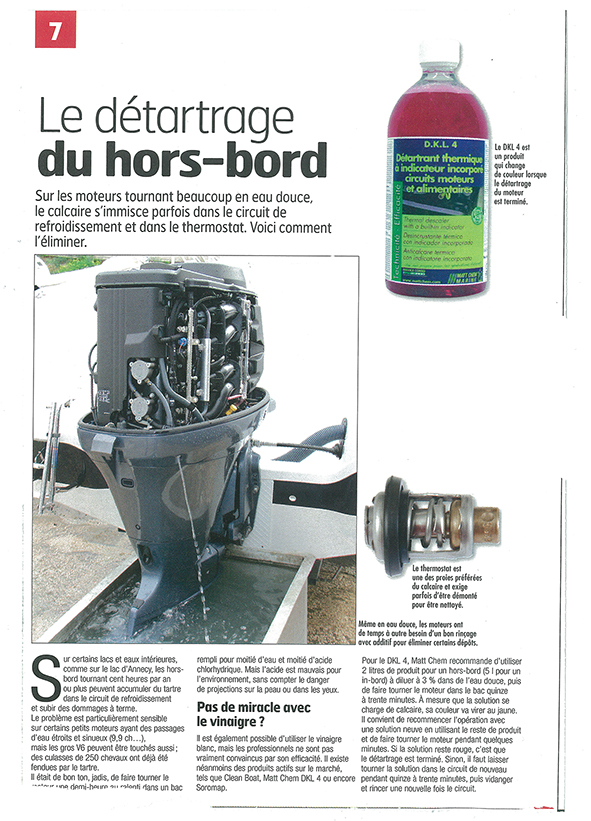 ARTICLE MOTEUR BOAT AOUT 2018